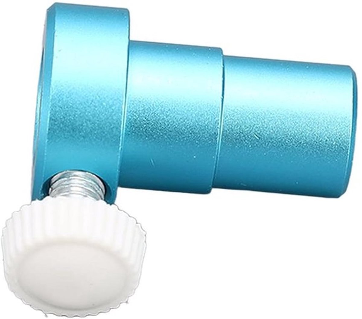 Lemmetadapterhouder - Snijmachine - Universele penadapter - Solide - RVS aluminiumlegering - Paspentadapter voor MAKER 12,5 mm - Stansmachines - Penhouder - Geschikt voor diverse modellen - Zwart.