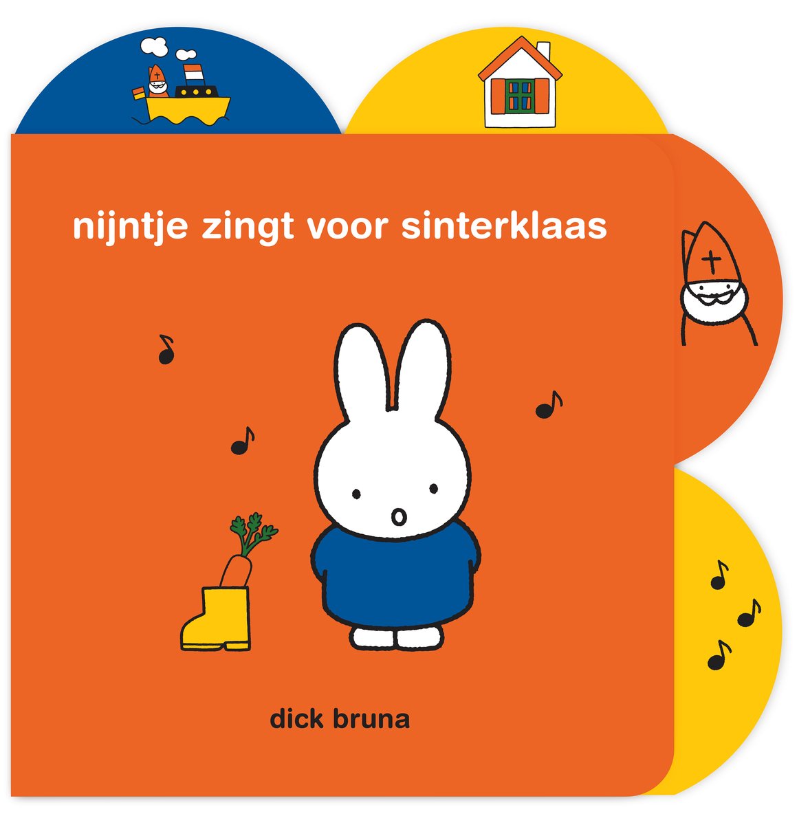 Omslag nijntje zingt voor sinterklaas