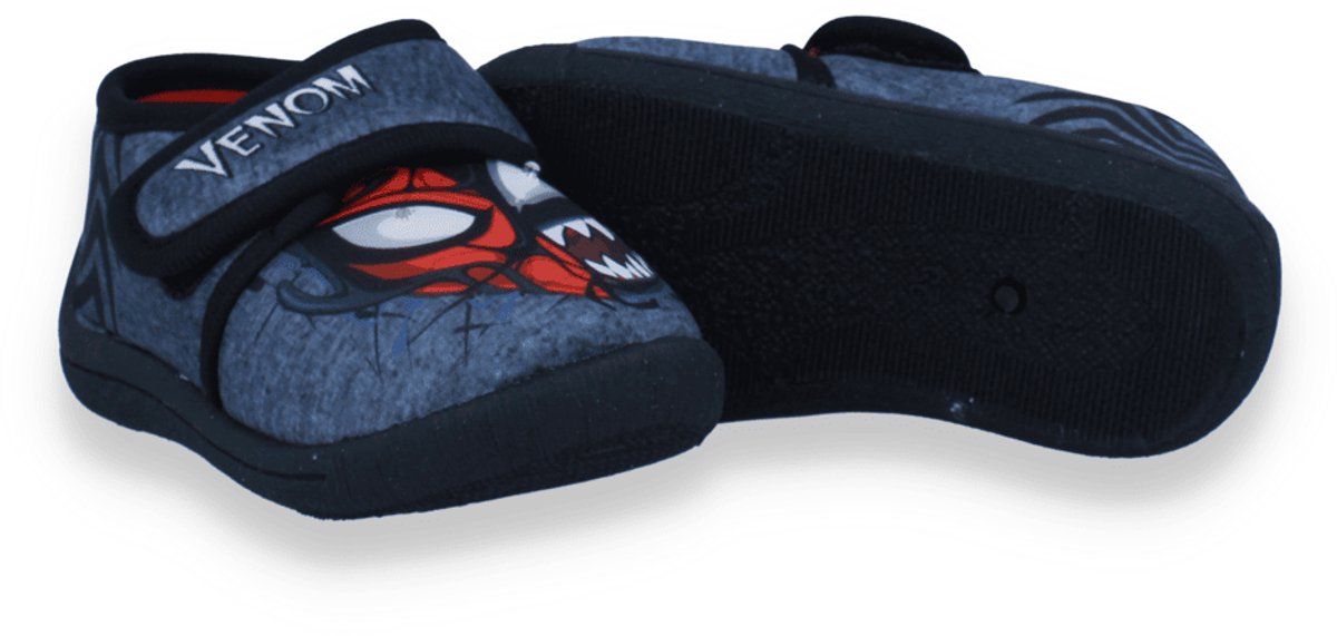 Spiderman Jongens Pantoffel | Grijs | Maat: 28