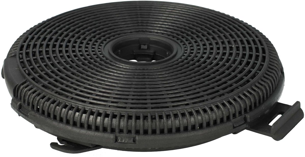 vhbw 4x actieve-koolfilter, compatibel met Electrolux 700457, A7401564 afzuigkap - 20 cm