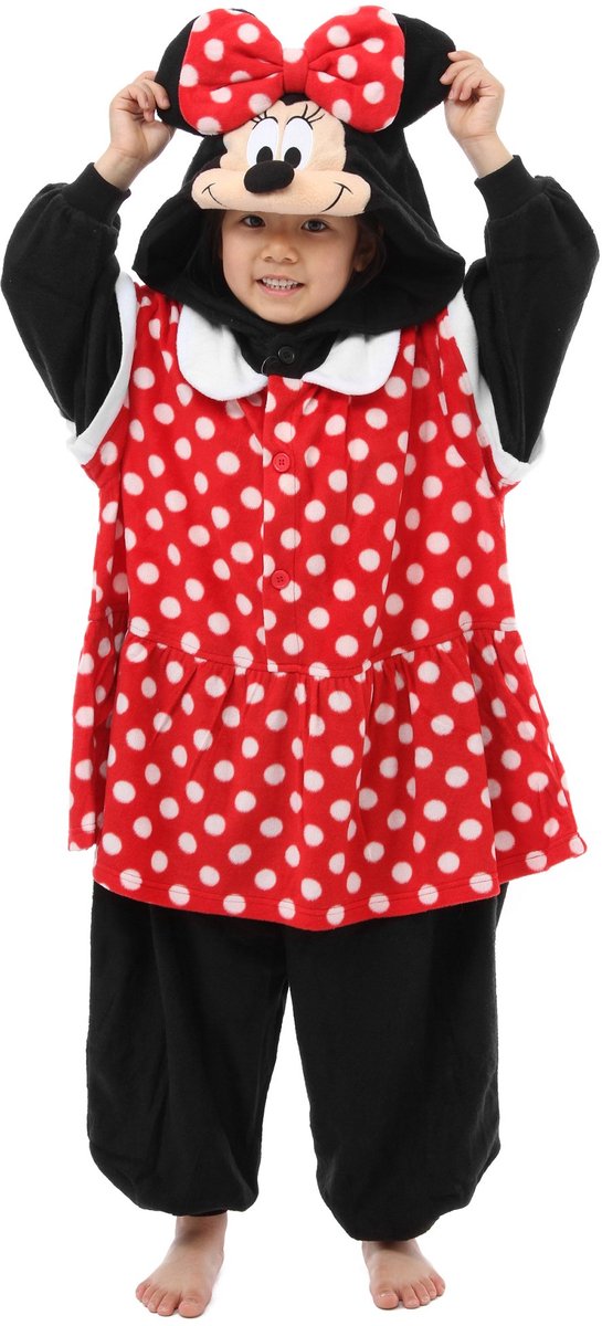Minnie Mouse Kigurumi Kinderkostuum