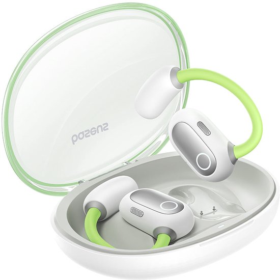 Baseus Eli Sport 1 Open-Ear TWS oordopjes Aurora Groen