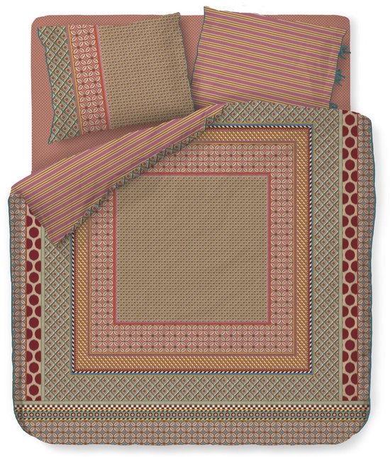 Pip Studio Bogolan dekbedovertrek - Eenpersoons - 140 x 200/220 cm - Multi van Pip Studio — afbeelding 5