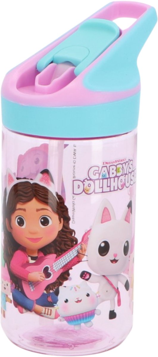 Gabby's Dollhouse lunchset; drinkfles, lunchbox en snackbox van Gabby's Dollhouse — afbeelding 4