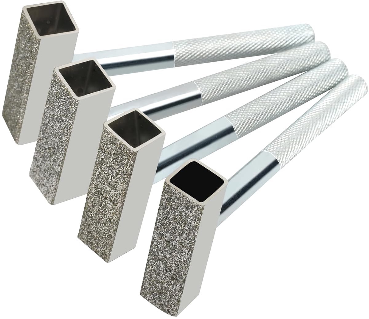 SnelShoppen - 4 Stuks Schuurstenen, Diamant Slijpschijven voor Schuren, Ontbraam Schijven, 45 x 10 mm, Duurzaam en Lichtgewicht, Voor Professioneel en