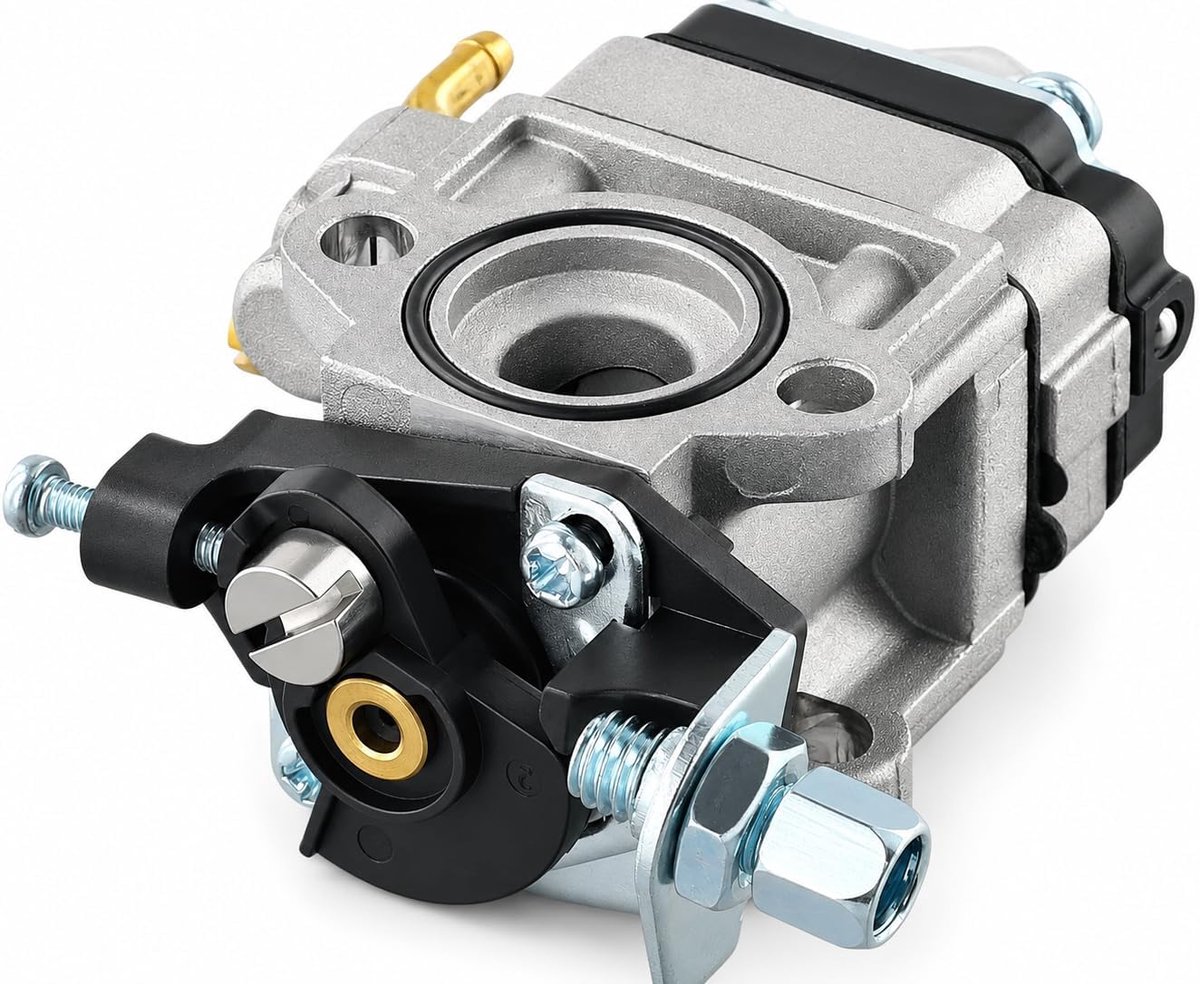 SnelShoppen - Carburetor 11 mm voor 22cc 26cc 33cc 34cc 36cc 2-takt Motoren - Geschikt voor Heggenschaar, Bosmaaier, Kettingzaag - Duurzaam en Praktis
