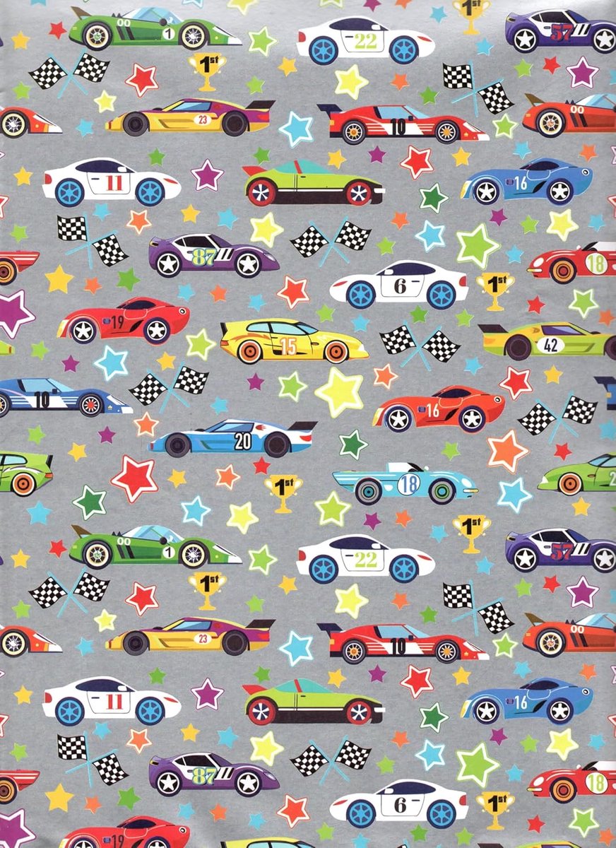 SnelShoppen - Cadeaupapier 90 x 65 cm, 3 vellen, plasticvrij, hoogwaardig decoratief papier, gemaakt in Italië, perfect voor feestjes en gelegenheden