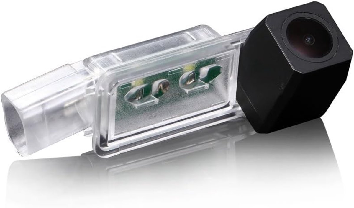 SnelShoppen - 1280 x 720 Pixels Nachtzicht Achteruitrijcamera Parkeerhulp met Kleur voor Auto's zoals Golf, Passat, Polo, Scirocco, Bora, Citroen - IP