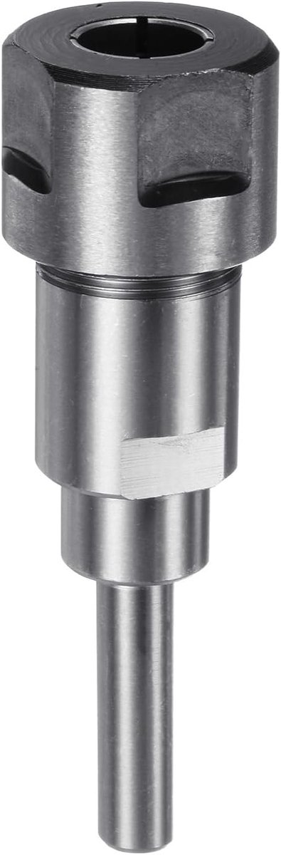 SnelShoppen - 8mm naar 12mm Router Adapter Converter - Collet Extensie voor CNC, Houtbewerking, Frezen en Boren - Corrosiebestendig en Duurzaam