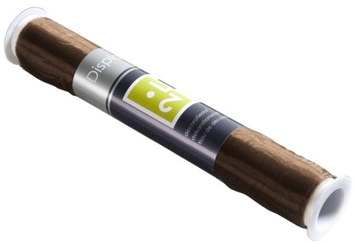Lara Big Tafelband bruin 28cmx25mtr (rolled)