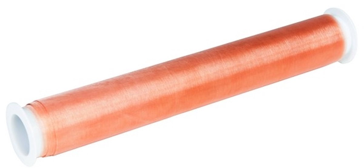 Lara Small Tafelband salmon 28cmx3mtr (rolled)