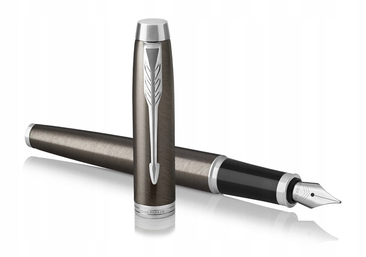 Parker IM Dark Espresso Vulpen - Elegante schrijfervaring