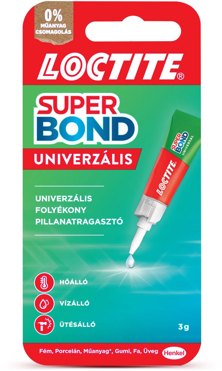 Loctite Super Bond secondelijm - 3 g 16 Stuks [H2994677]