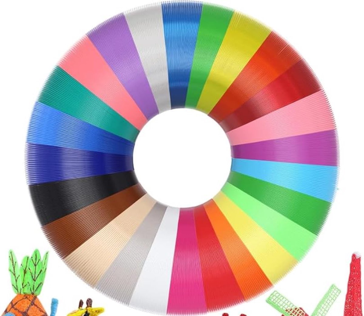 3D-penfilament 1,75 mm - PLA - 25 kleuren - creatieve mogelijkheden - ShopVlot