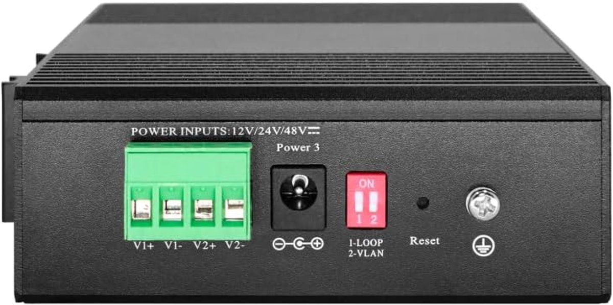 Gigabit PoE switch 5-poorts - 4 PoE-uitgangen - Smart Lite - Eenvoudige installatie - ShopVlot