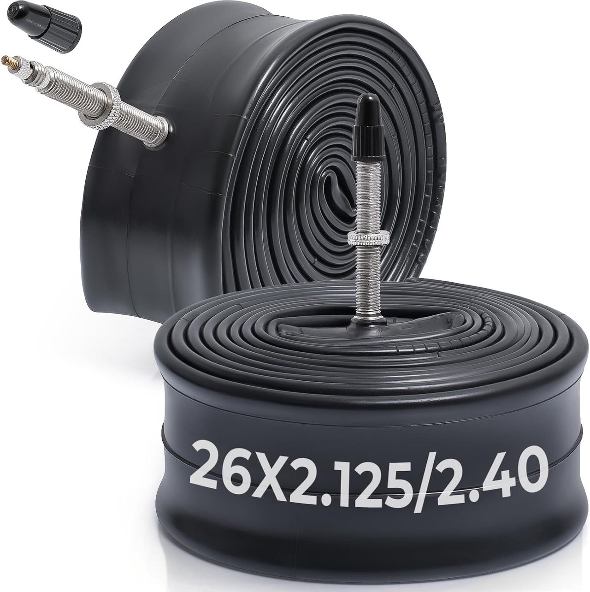 Fietsbanden 26 inch 26 x 2,125/2,25/2,30/2,35/2,40 - Presta-ventiel 48 mm - hoge kwaliteit butyl rubber - ShopVlot