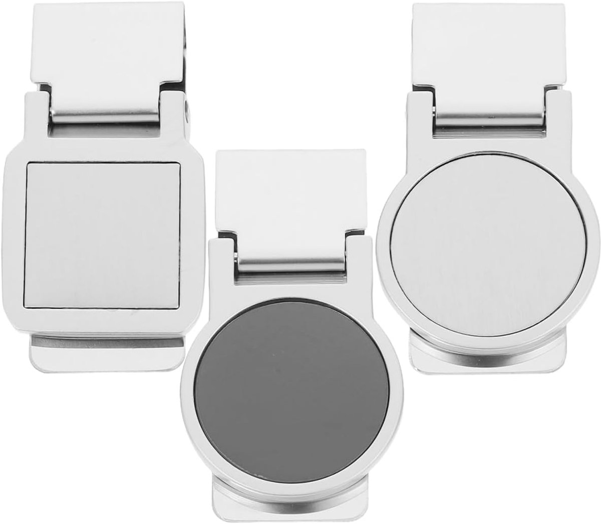 Geldclip 3 Pack - Stalen Geldopslag - Compact en Stevig - Voor Kantoor en Thuis - ShopVlot