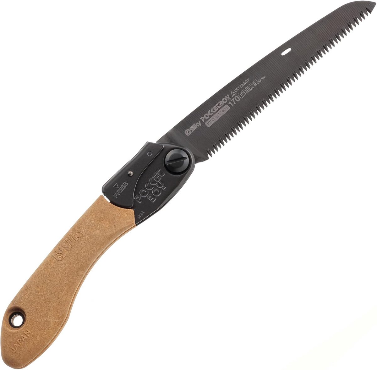 Hakhoutzaag 170mm - Outback Edition - SK4 koolstofstaal - Ideaal voor snoeien - ShopVlot