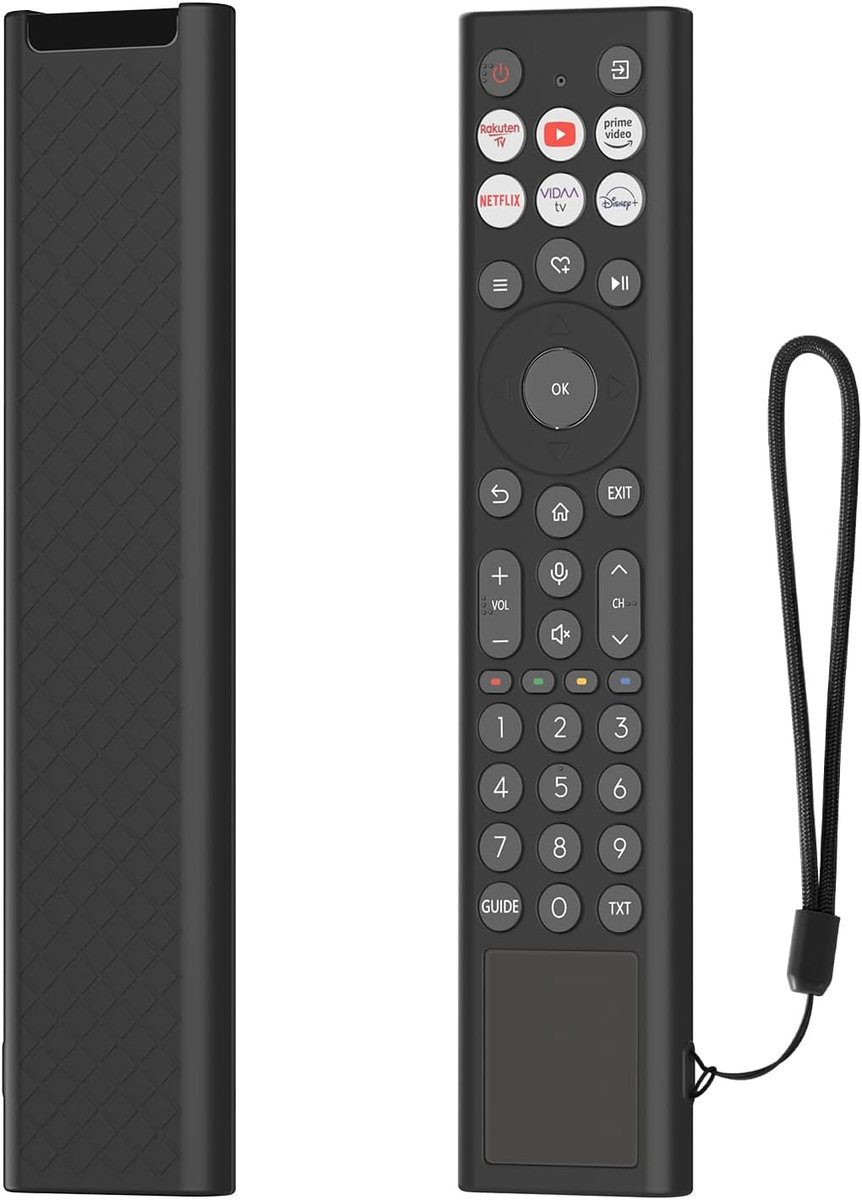 Beschermhoes voor Hisense ERF6A66 - siliconen - schok- en valbescherming - perfect passend - ShopVlot
