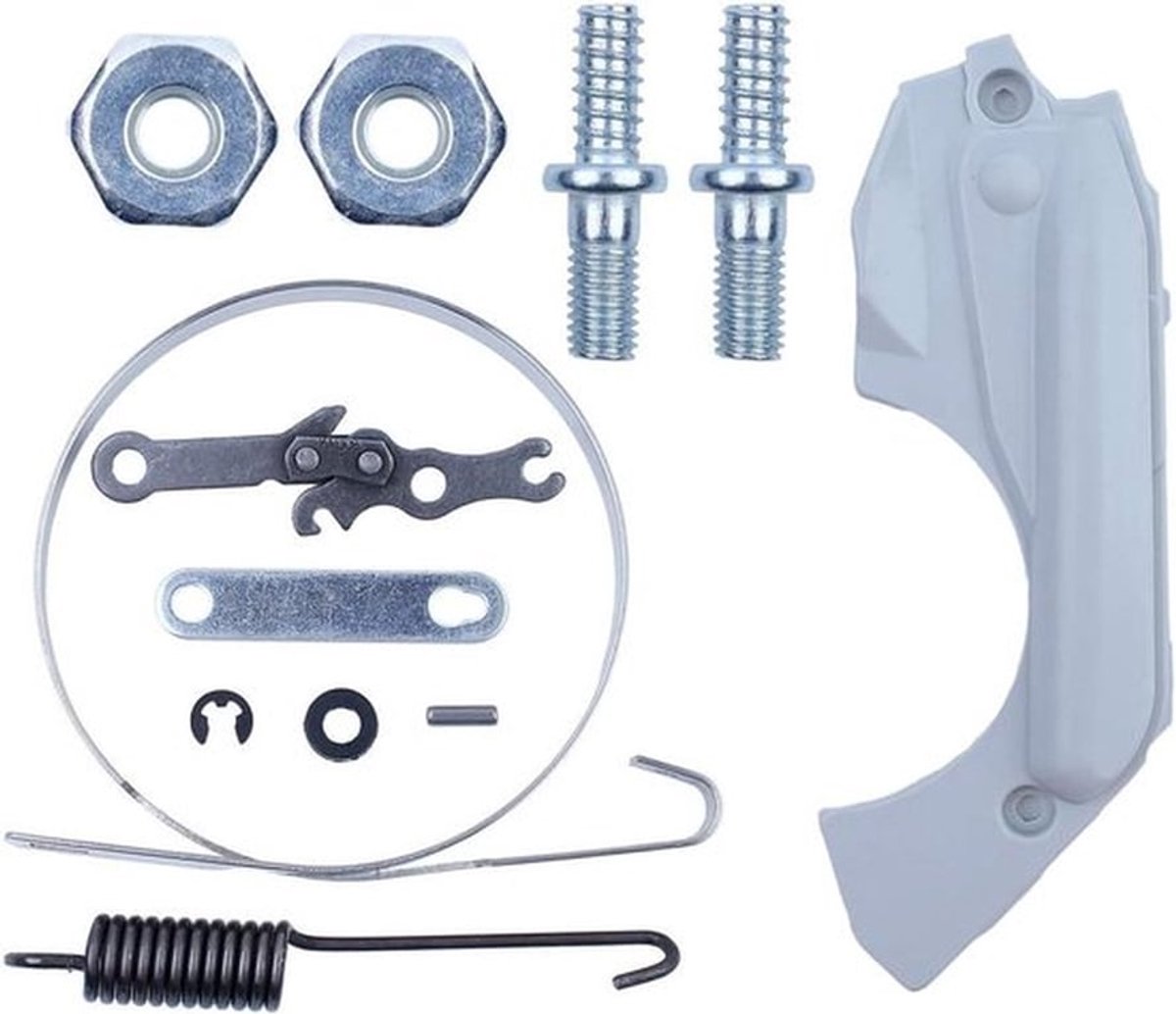 Remdeksel Kettingzaag Onderdelen - Ketting Bar Lente Moeren Studs Reparatie Kit voor Stihl 018 017 MS180 MS170 180 170