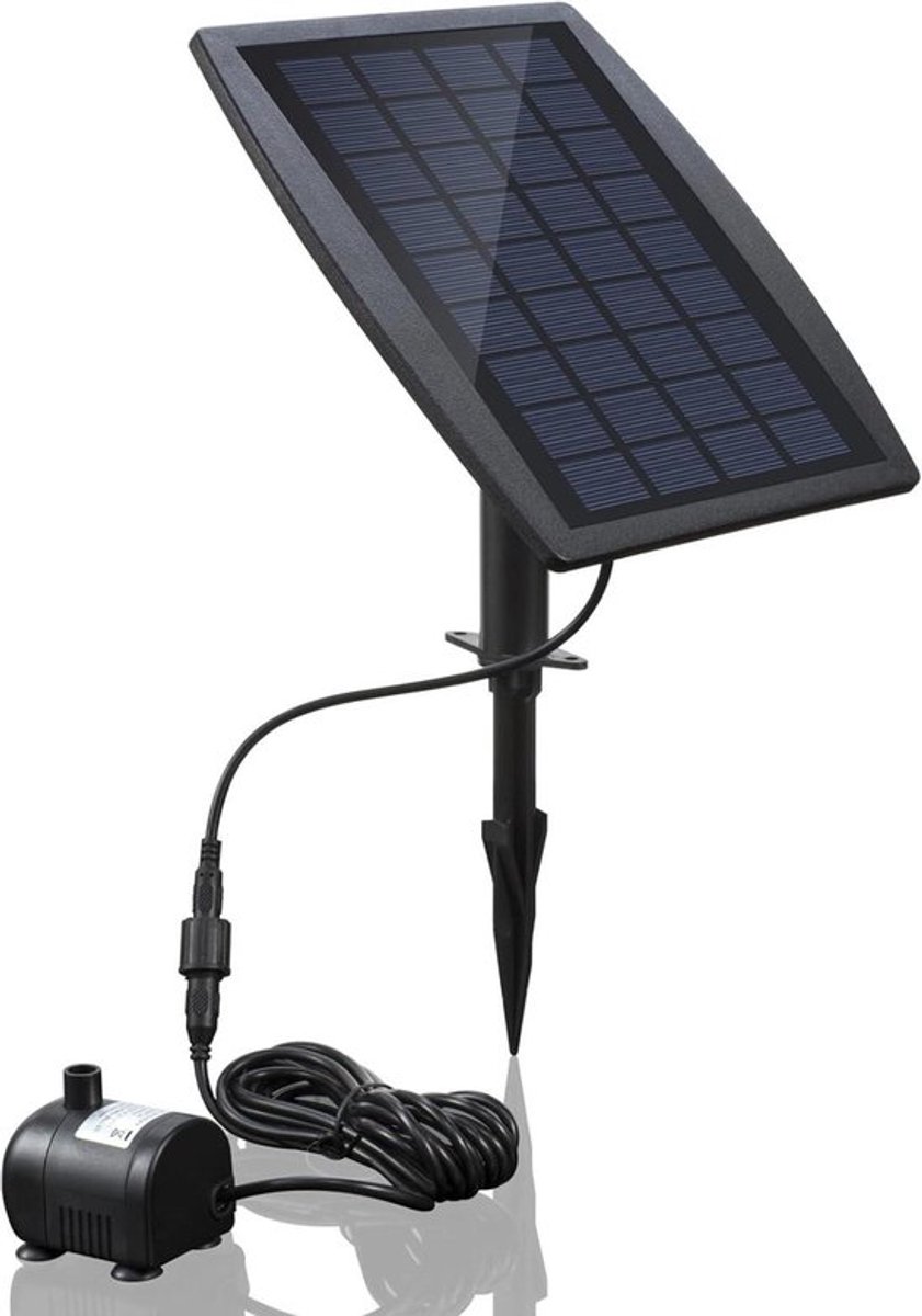 Zonne-fonteinpomp 25 W met paneel voor vogelbad fontein - Vijver pomp kit voor patio tuin - Aquarium decoratie MY04