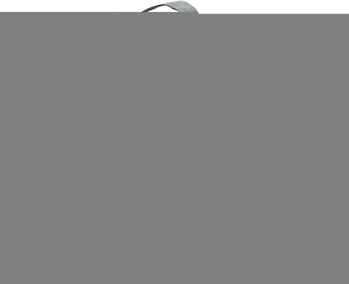 Opberghoes Haardroger - Stijltang Tas - Haar Gereedschap Opbergen - Waterdicht Polyester Materiaal - 34x15x13 cm - Grijs