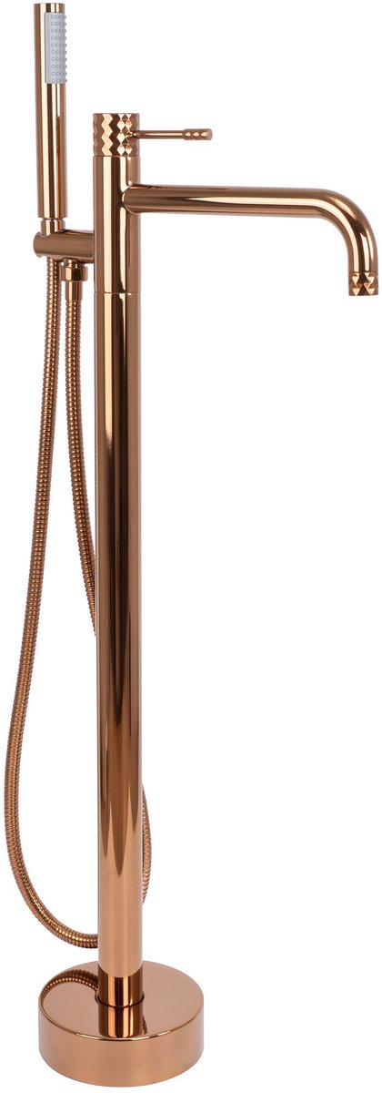 Rea - Vloeren Badmengkraan Lungo Diamond Copper - 23,5 x 16 x 88 cm