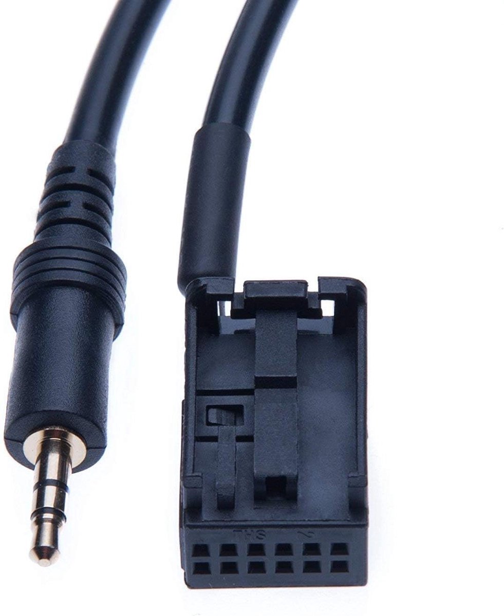 AUX adapter kabel 3.5mm - geschikt voor BMW E39 Z4 E85 X3 E53 E83 E60 E61 E63 E64 - plug and play - ShopVlot