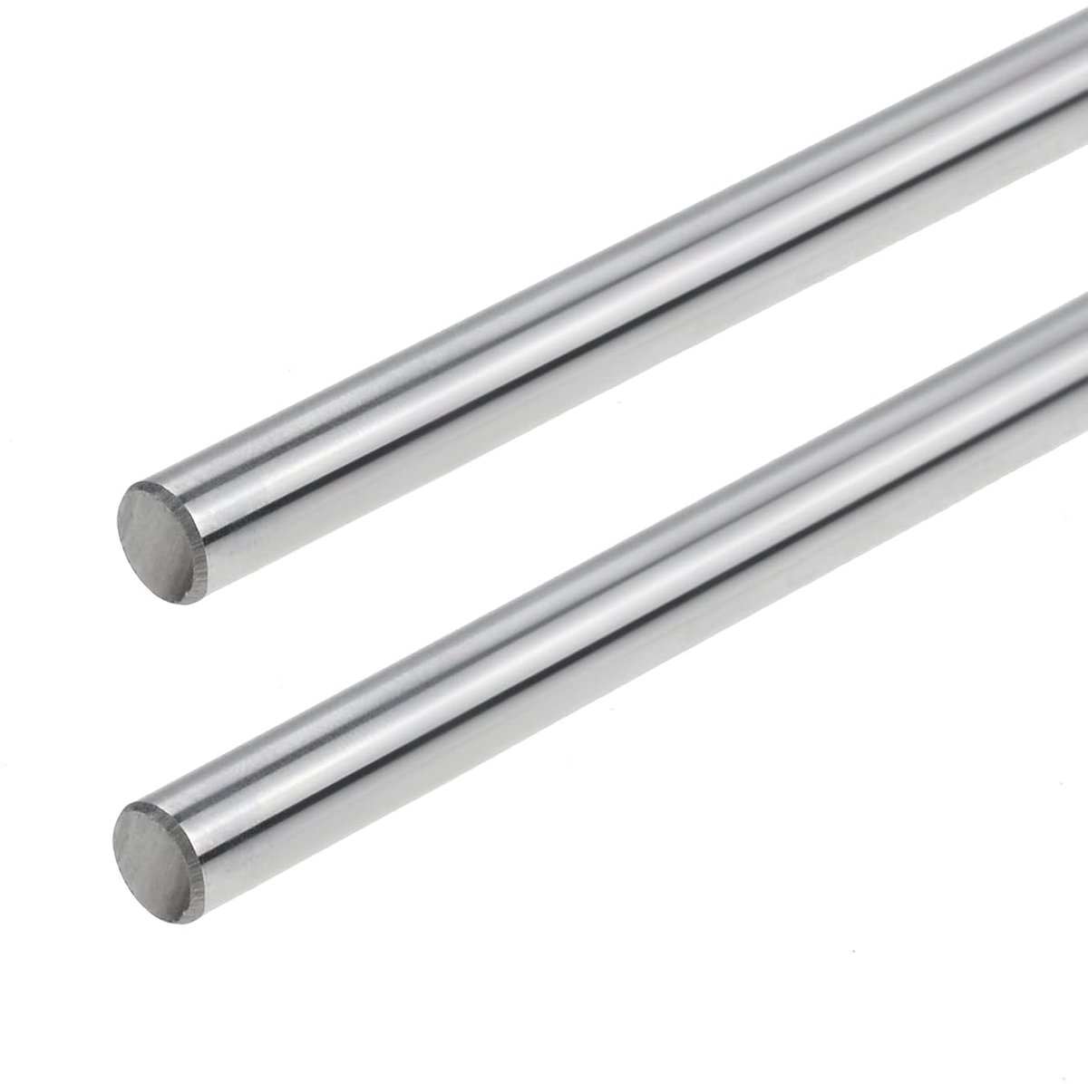 2 stuks 12 mm x 530 mm lineaire as, rechte ronde stang, 12 mm diameter, lineaire geleiding, horizontale precisie-as, lineaire lagers voor 3D-printer, CNC