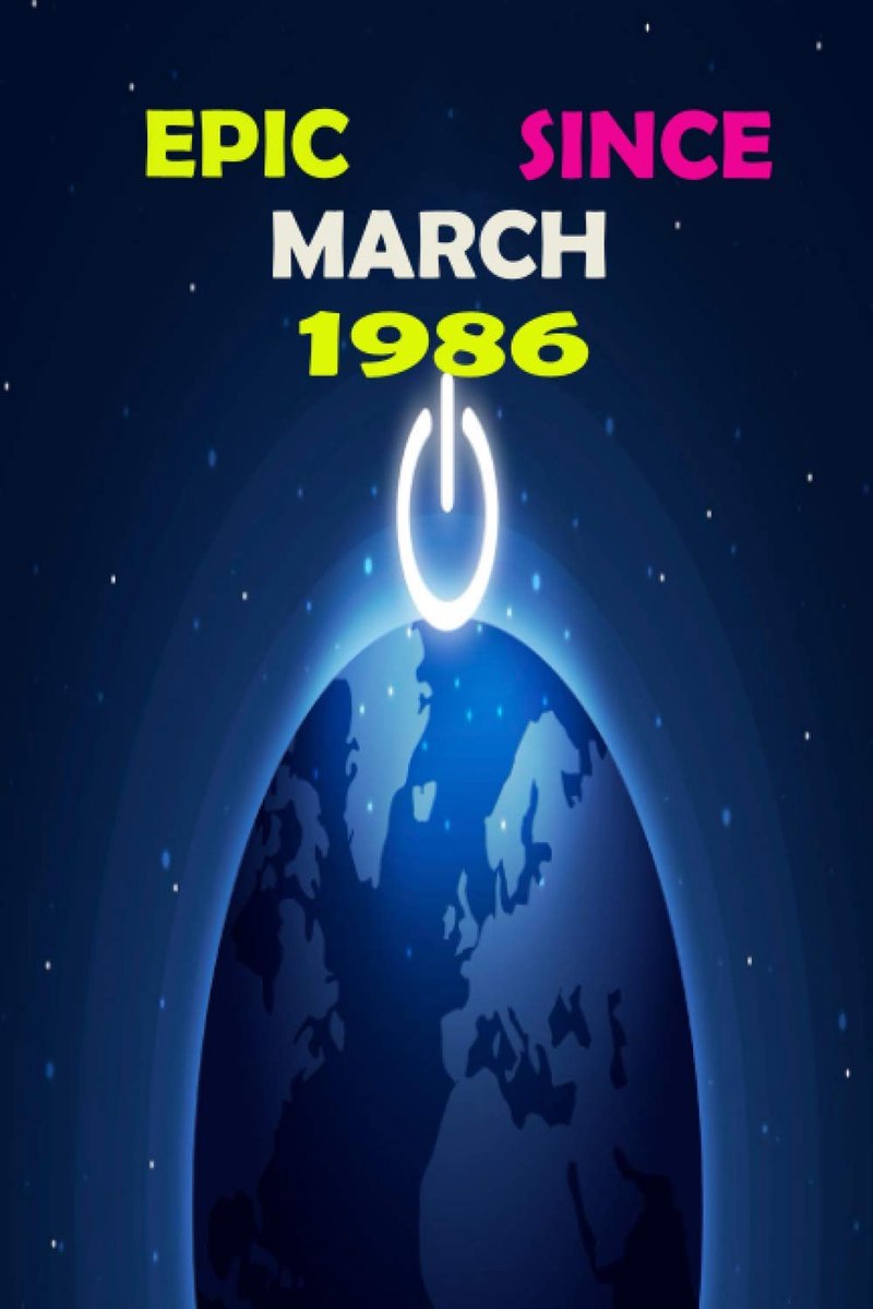 Since march 1986 Notebook Birthday Gift: Lined Notebook/Journal Gift, 120 Pages, 6x9, Soft Cover, Matte finish