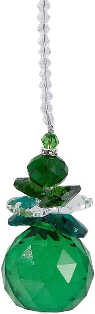 Opknoping Crystal Angel Suncatcher Lampwork Angel Opknoping Ornamenten Mini Kristal Glas Prisma's Regenboog Maker voor Tuin Veranda Voordeur Auto Achteruitkijkspiegels Kasten