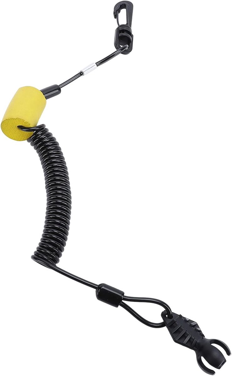 Sleutelkoord voor Jet Ski Tether, compatibel met SeaDoo GTR, motorveiligheidsstop, vervanging voor 278003092, 278003401, switch-sleutel voor boot, sleutelkoord