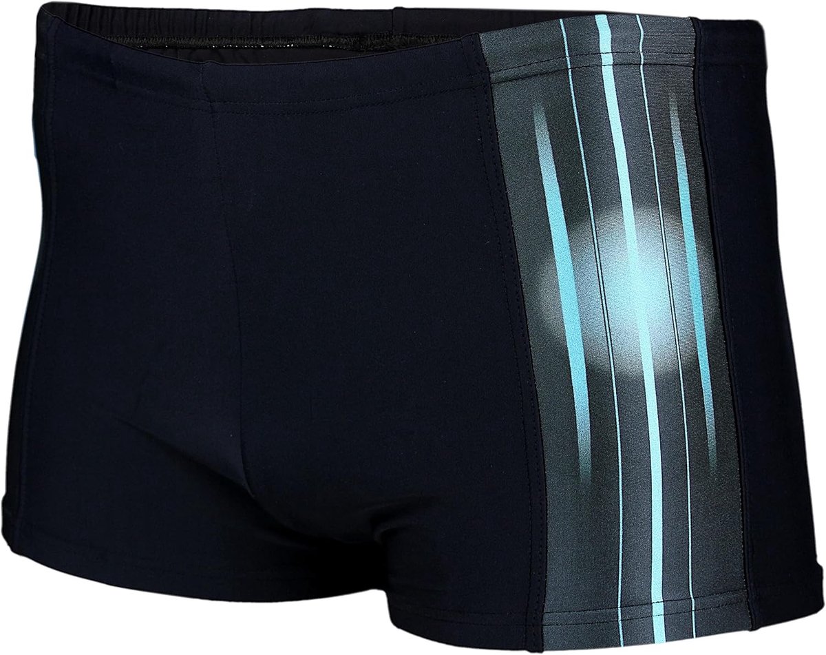Heren Zwembroek met Strepen Sportief Zwemboxer