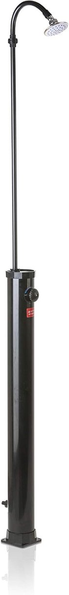 AR1009 Solar Douche, Zwart, 22 x 22 x 215 cm