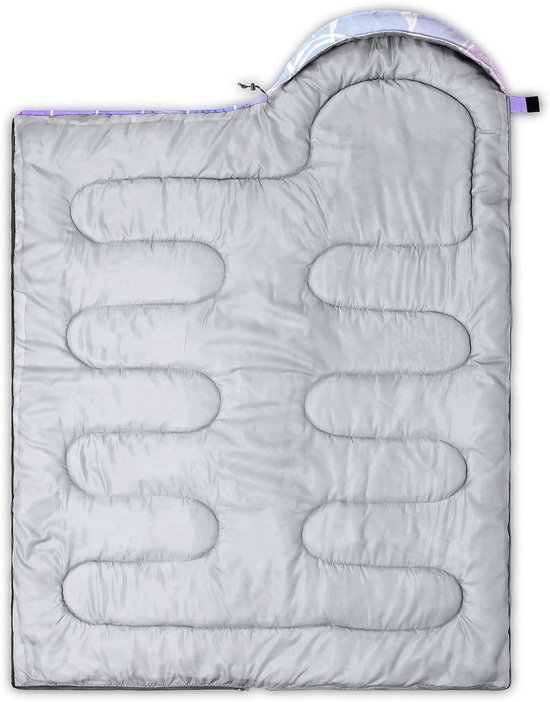 Kampeer Slaapzak - Outdoor Slaapzak - Kamperen Buiten - Waterdicht Ontwerp - 230 cm - Visgraat — afbeelding 5