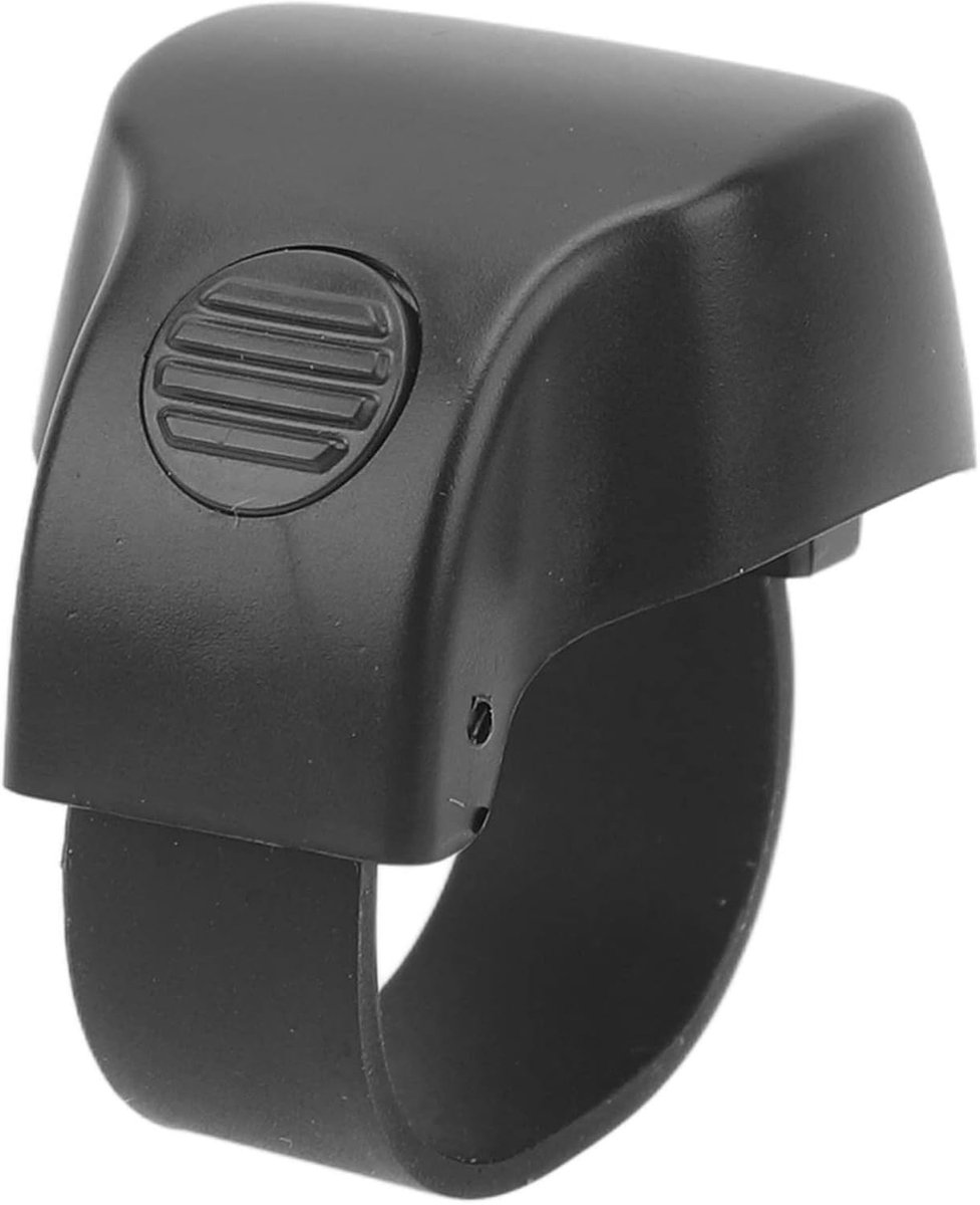 Afstandsbediening Page Turner Oplaadbare Remote Scrolling Ring Clicker voor Android IPhone Tablet (Zwart)