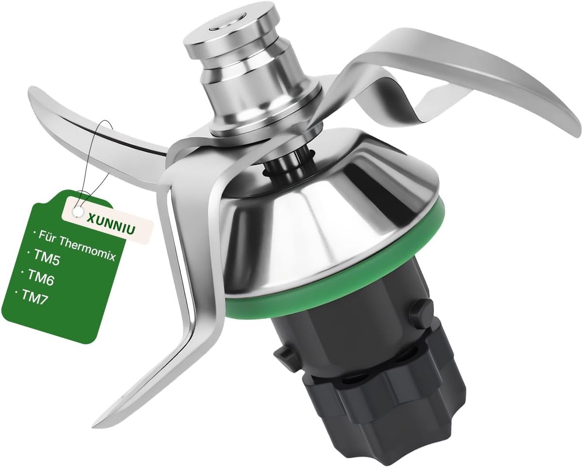 Mengmes voor Thermomix TM5 TM6 - RVS vervangend mes - Perfecte pasvorm - Hoogwaardige kwaliteit - ShopVlot