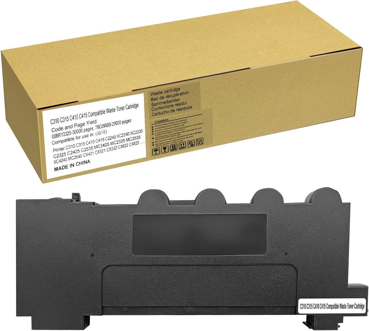 Afval toner cartridge 008R13325 - Compatibel - Voor Xerox en Lexmark - Efficiënte tonerafvoer - ShopVlot