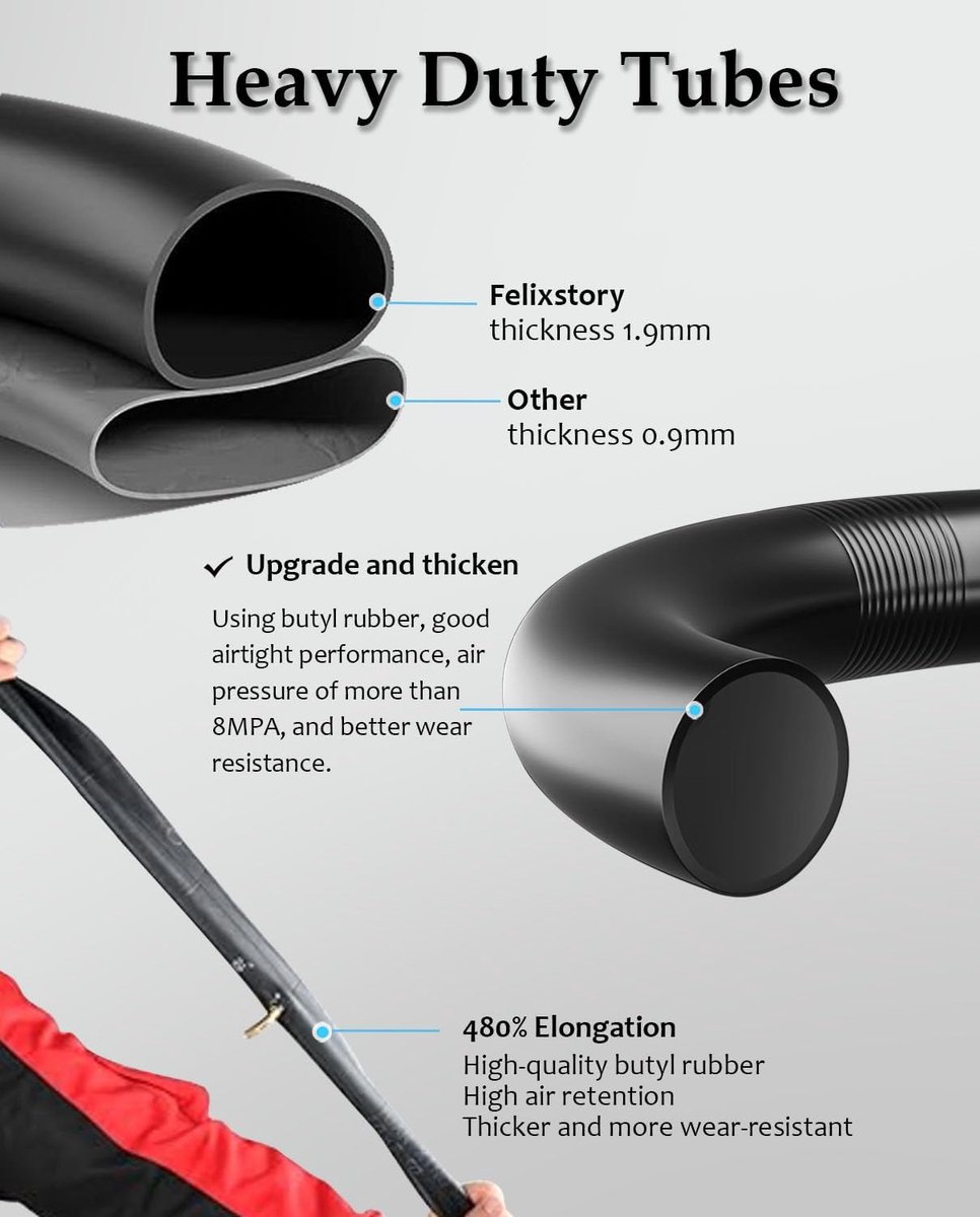 Scooter binnenband 10x2.8 cm - vervangend voor 10x2.70-6.5 - geschikt voor Smartgyro Speedway en Dualtron 3 - ShopVlot