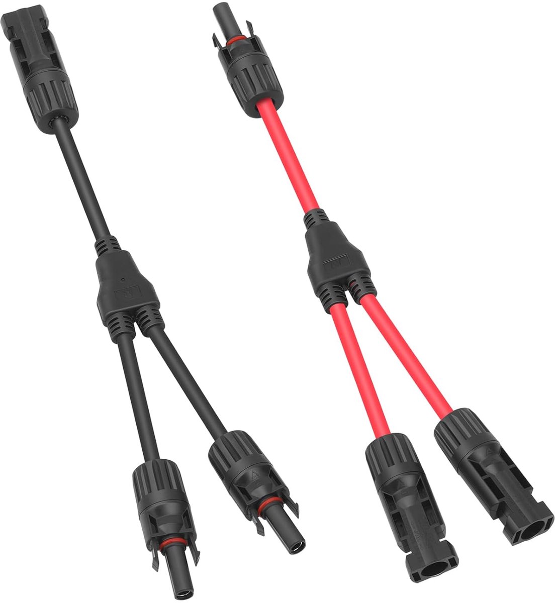 Solar kabel Y-verdeling - 1 paar zonnepanelenplug - 30A IP67 waterdicht - eenvoudig te installeren - ShopVlot