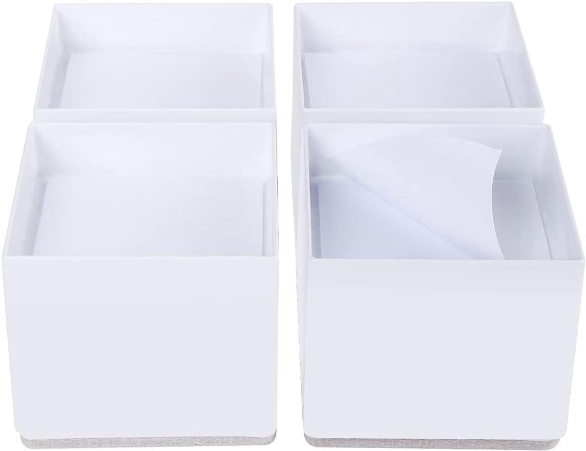 Bedverhogers 3,1" x 3,1" x 2" - Stalen meubelverhogers - Verhoogt hoogte met 5 cm - Beschermt vloer - ShopVlot