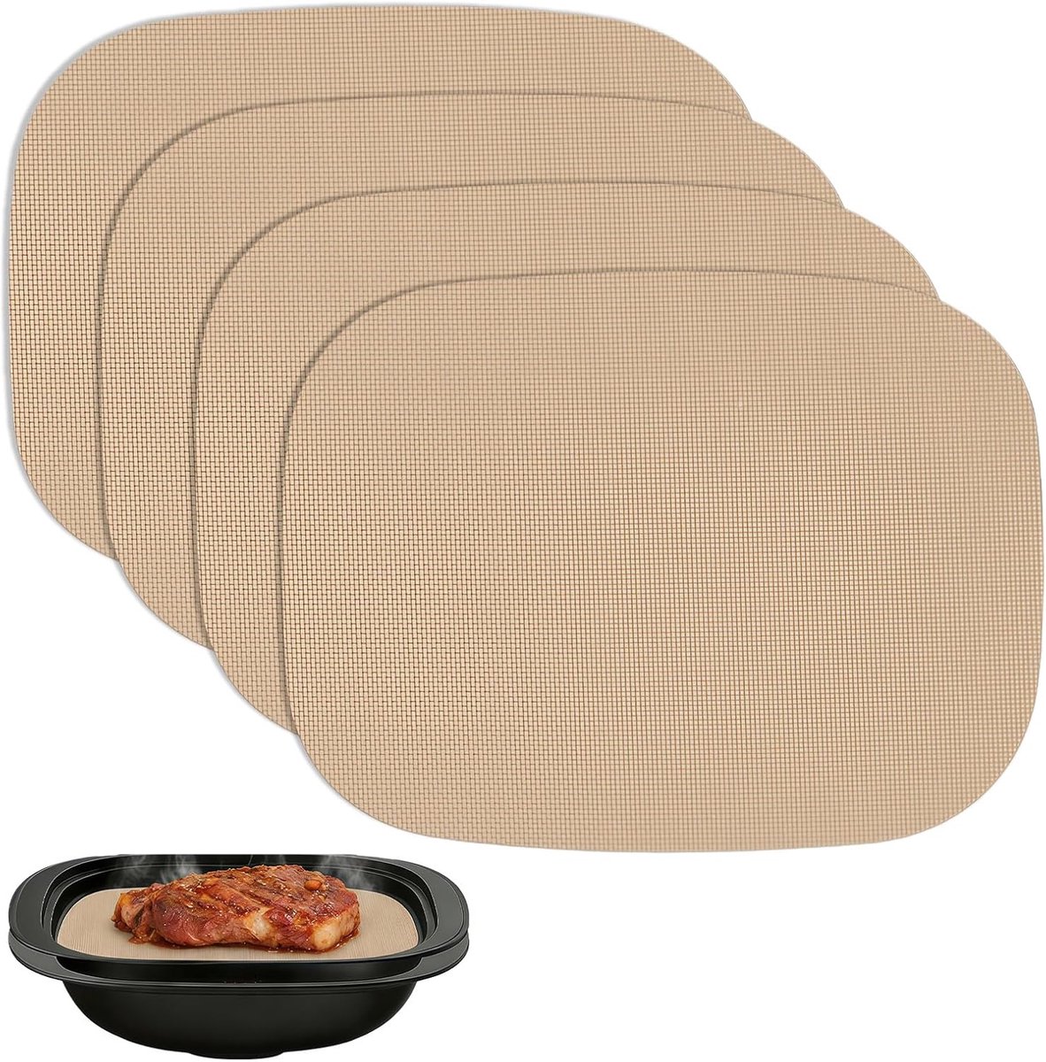 Bakfolie voor Thermomix Tm7 Varoma - Herbruikbaar bakpapier - Hittebestendig tot 250°C - Ideale stoomcirculatie - ShopVlot