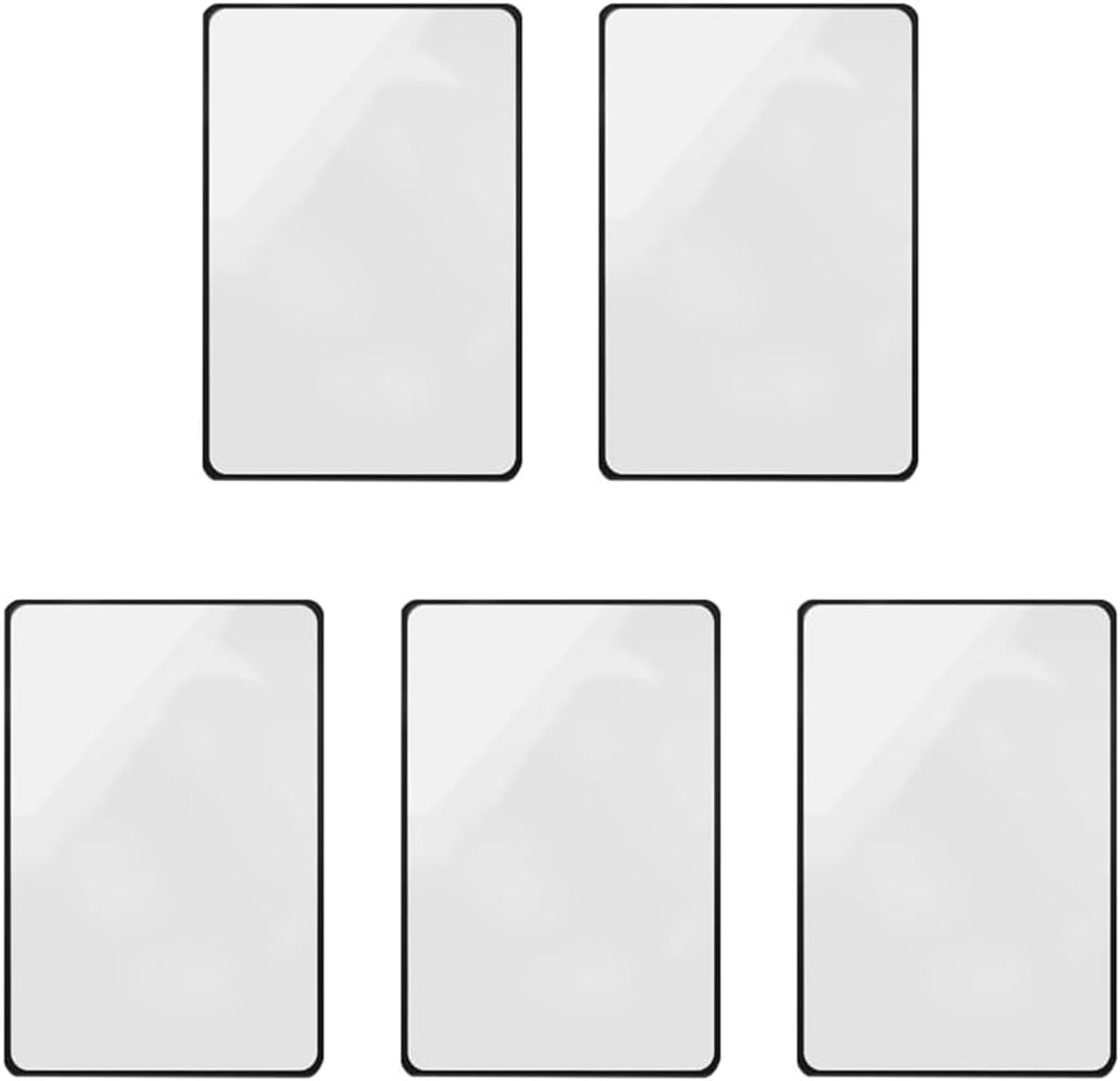Bladvergrootglas voor de hele pagina - zwart frame - eenvoudig lezen - ideaal voor ouderen - ShopVlot