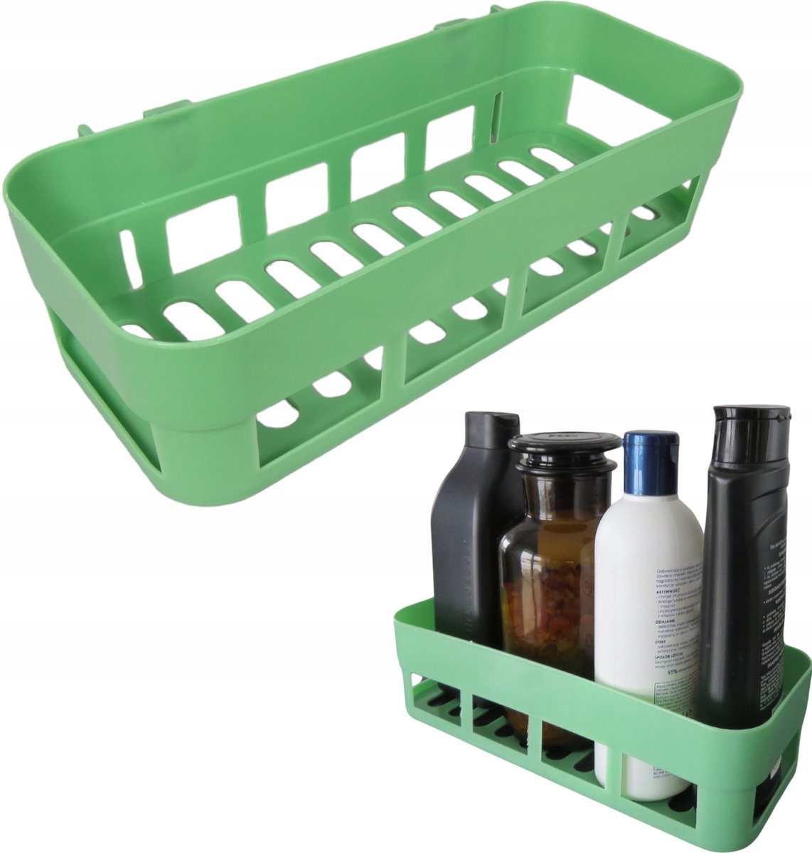 Groene Wandplank Douchebadkamer Organizer - Merkloos