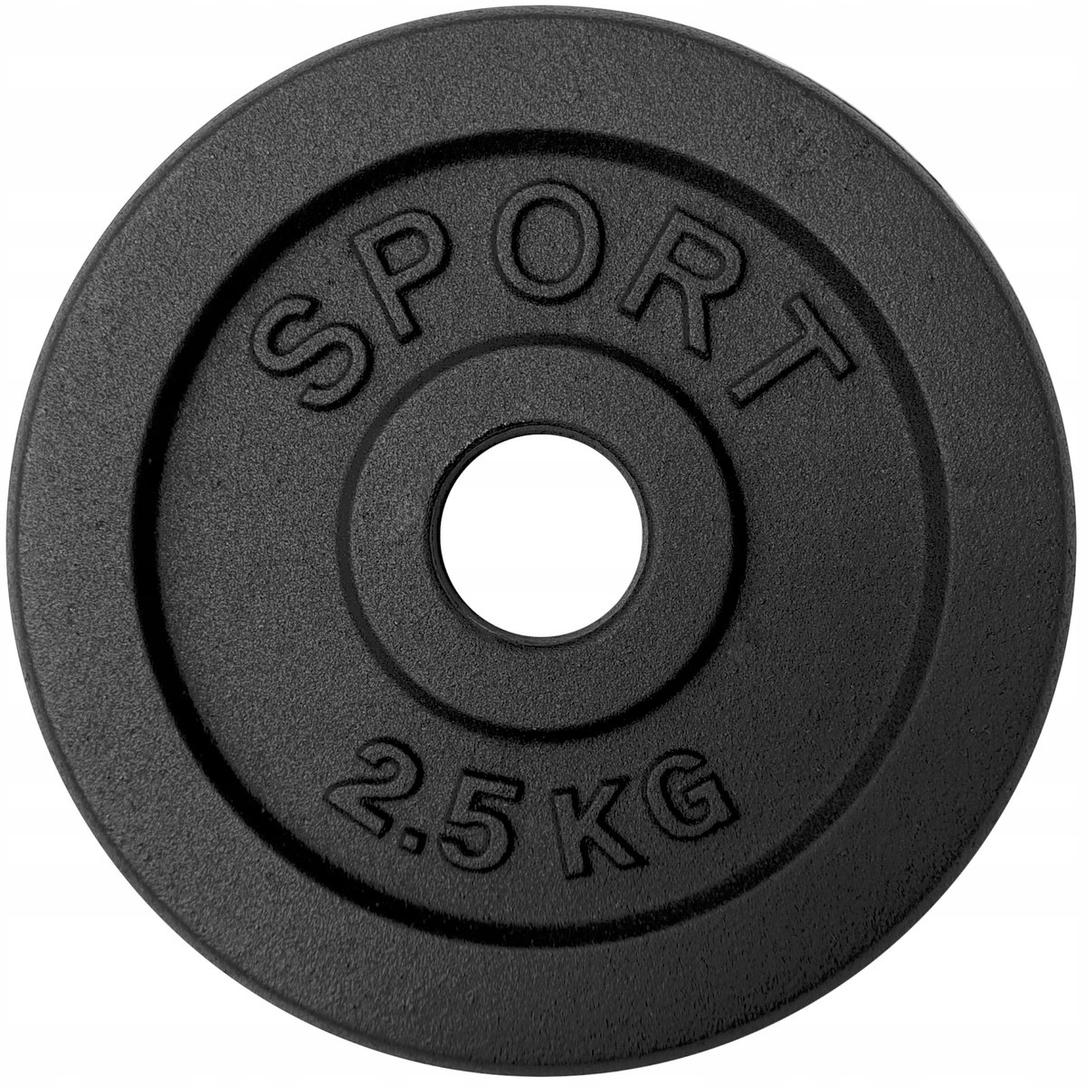 Merkloos Gietijzeren Gewicht 2,5 kg - 28 mm Opening