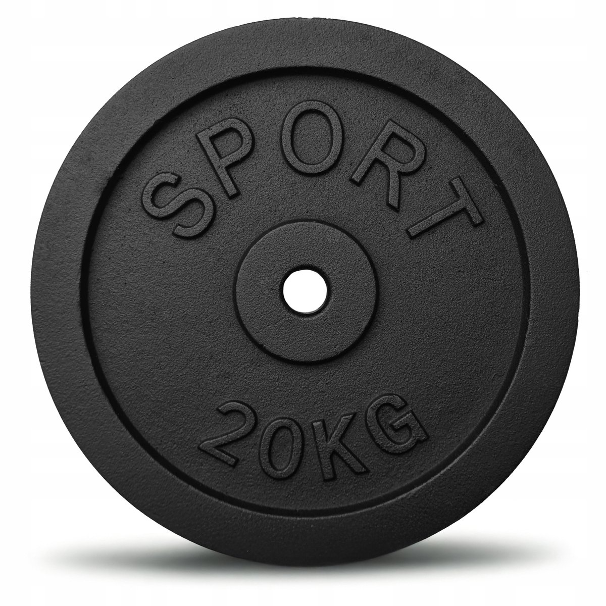 Merkloos Gietijzeren Gewichtsschijf 20 kg - 28 mm