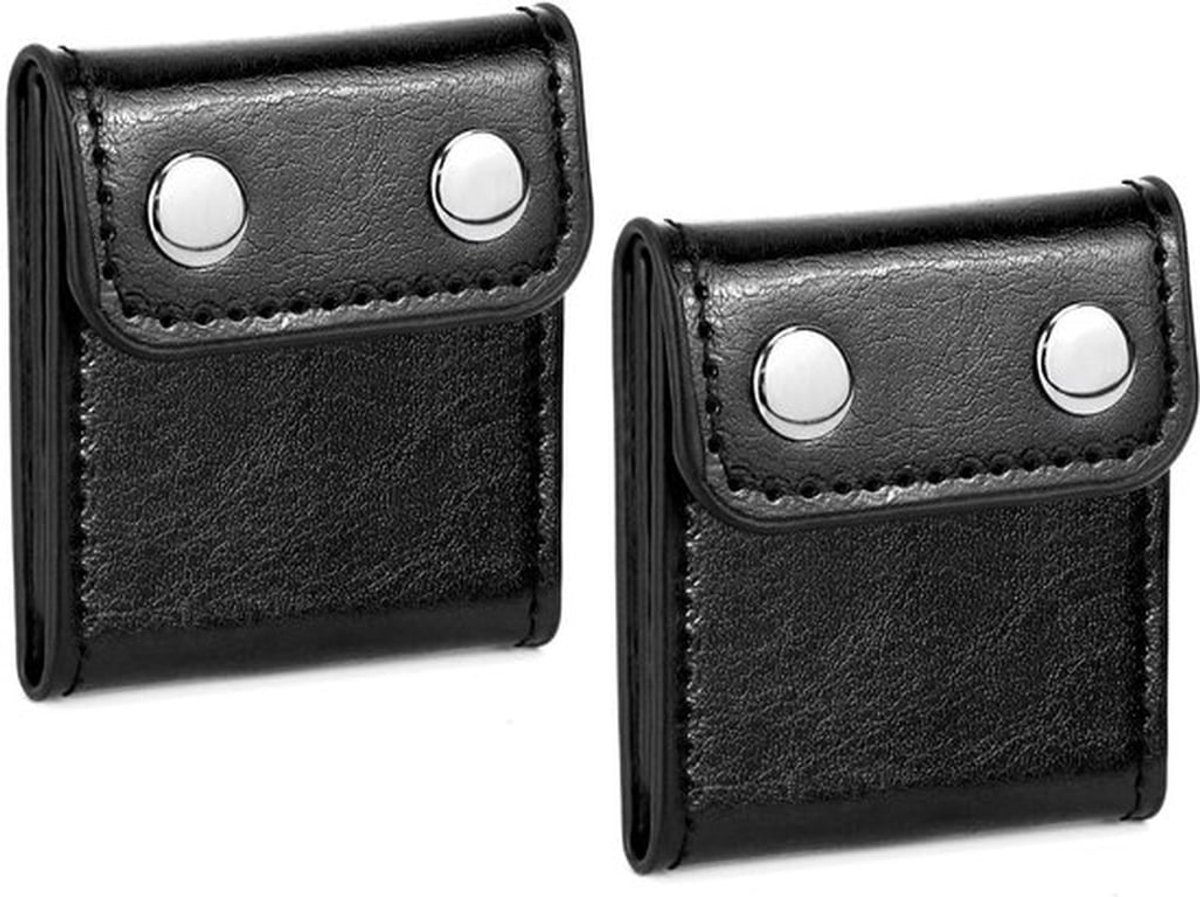 ® 2 stuks gordelspanners, autogordelclip om de nek weg te houden en de zwangerschap te beschermen (zwart)