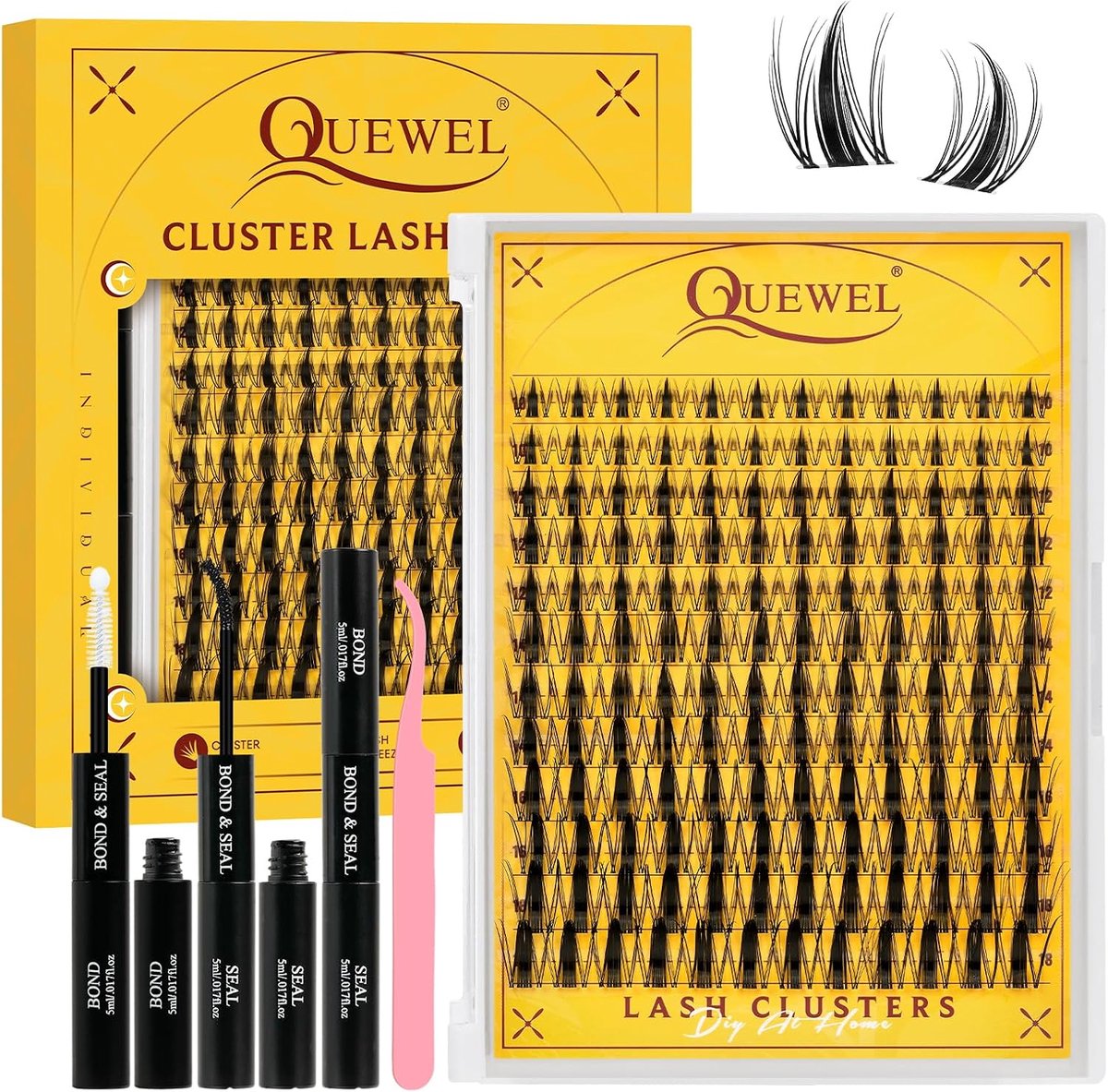 Wimperextensions set MIX 10-16 mm - Zacht en licht pluche wimpers - Perfecte uitstraling - ShopVlot
