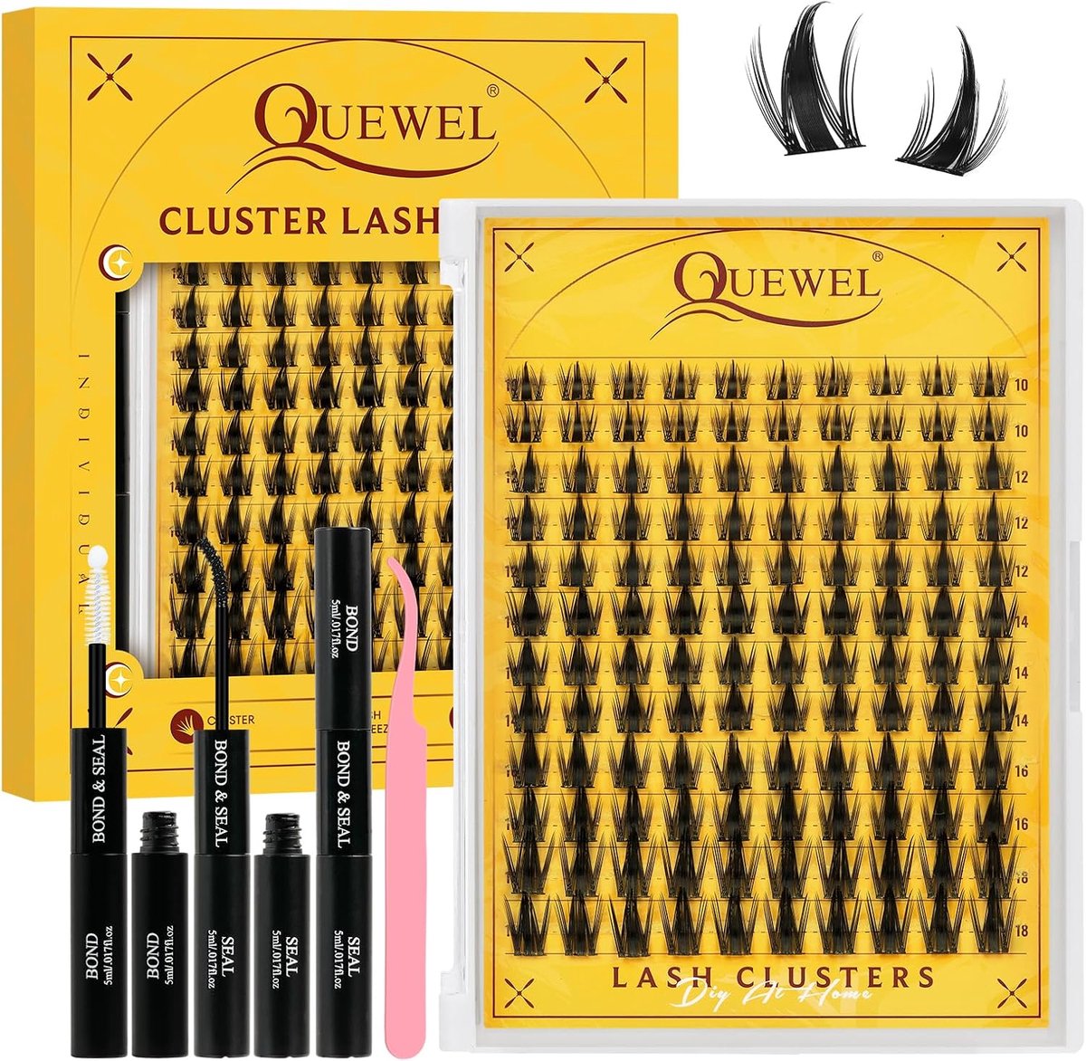 Wimperextensions Set MIX 10-16 mm - Zacht en Licht Pluche Wimpers - Ideaal voor Professioneel Gebruik - ShopVlot