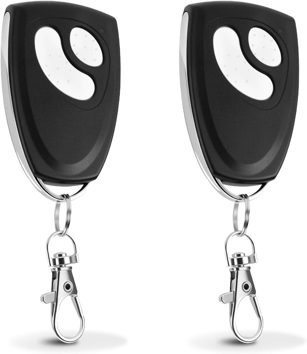 Garagedeur handzender sleutelhanger - 2 stuks - 4 knoppen - compatibel met Classic & Premium Smart - ShopVlot